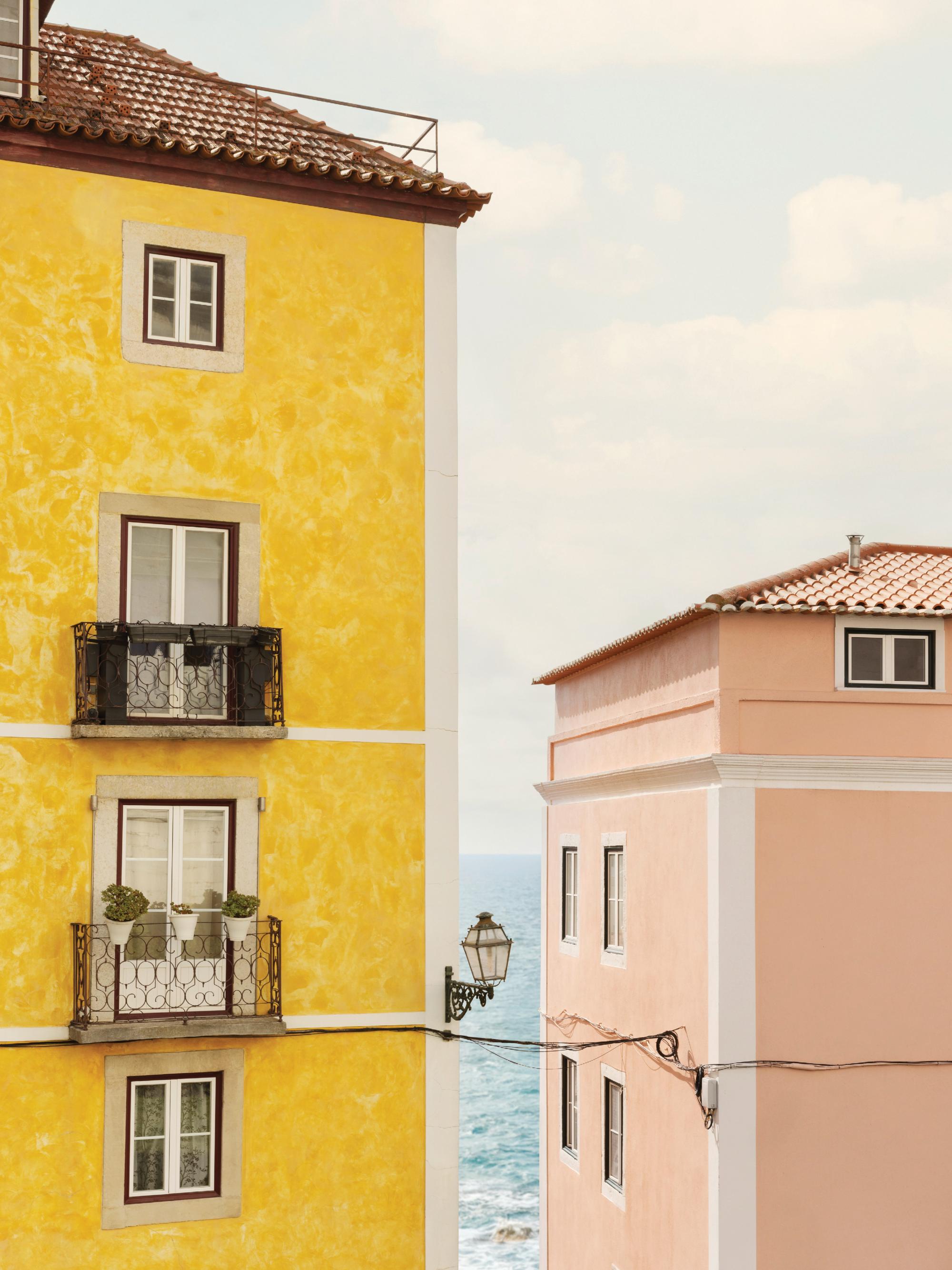 Pastel View Print