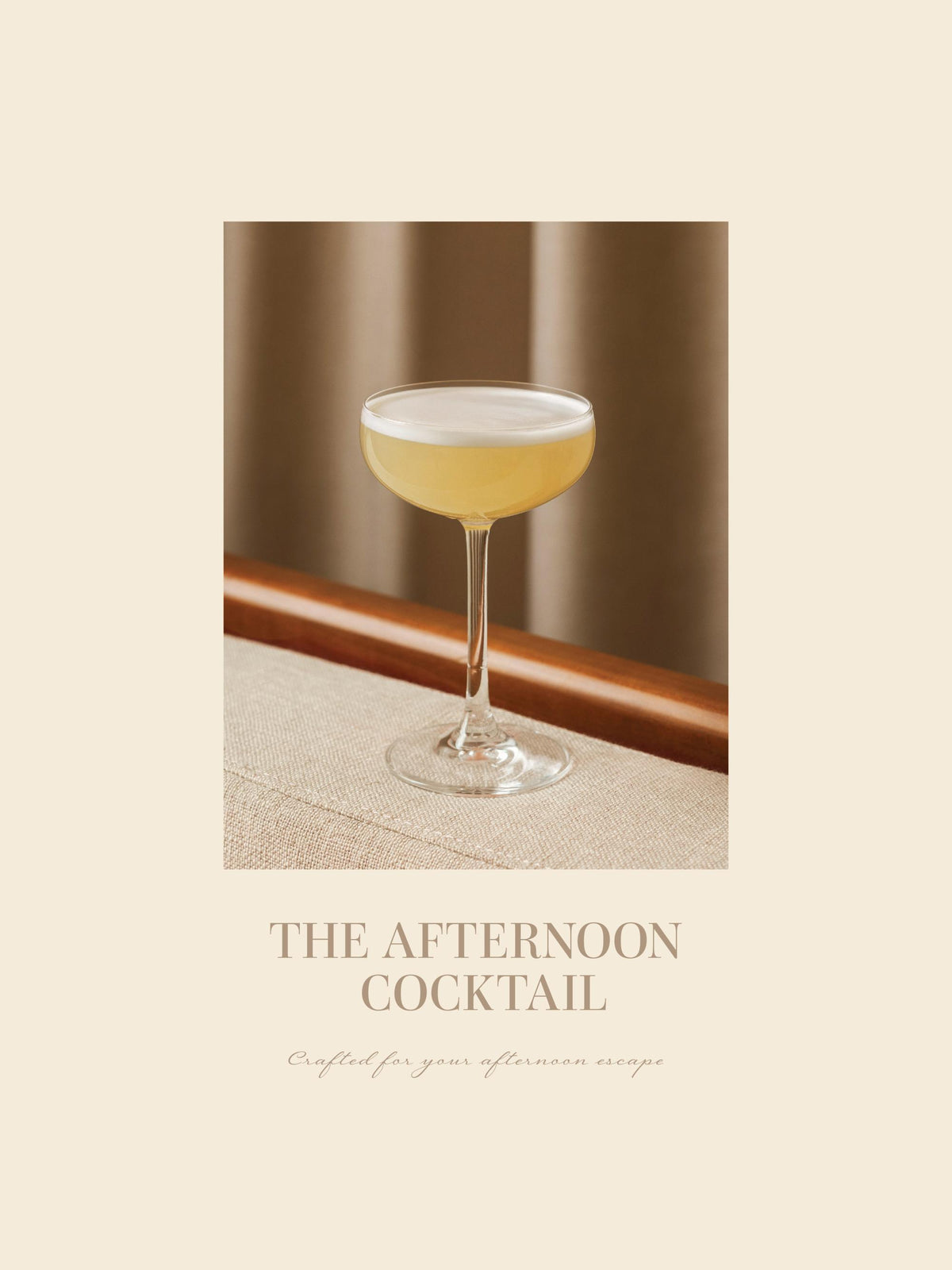 The Afternoon Cocktail Print