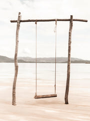 Oceanfront Swing Print