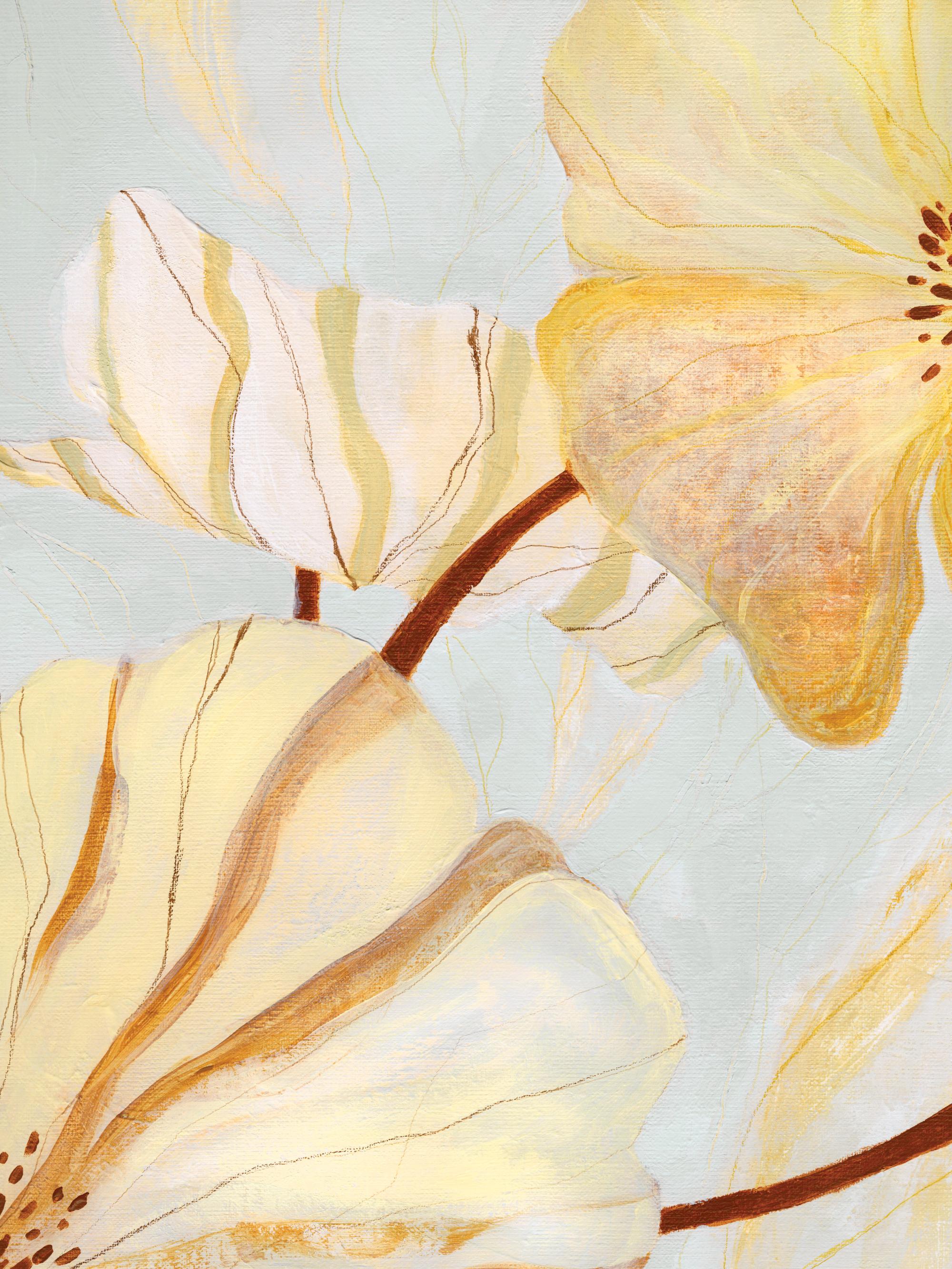 Abstract Blossoms Print