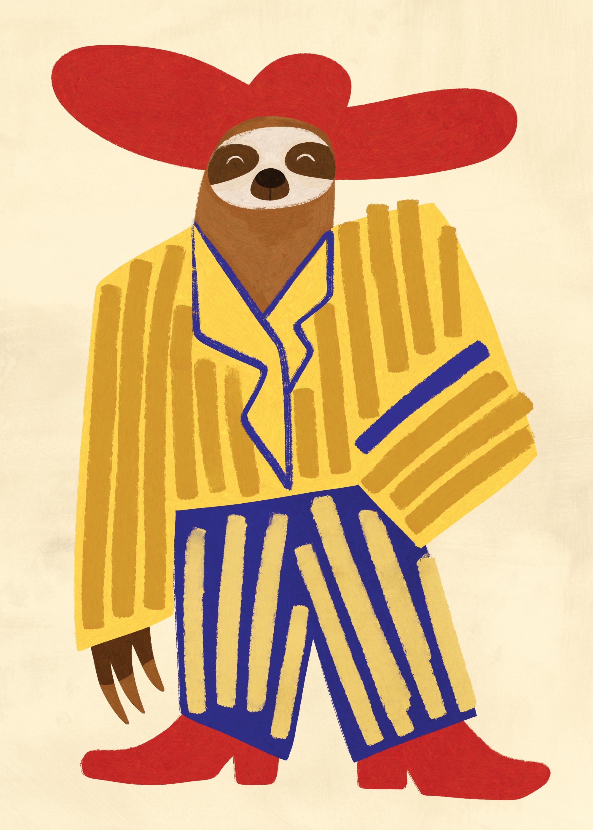 The Slow and the Stylish Print