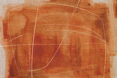 Terracotta Lines Print