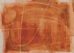 Terracotta Lines Print