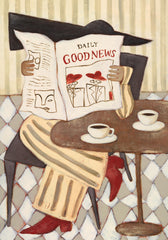 The Good News Café Print