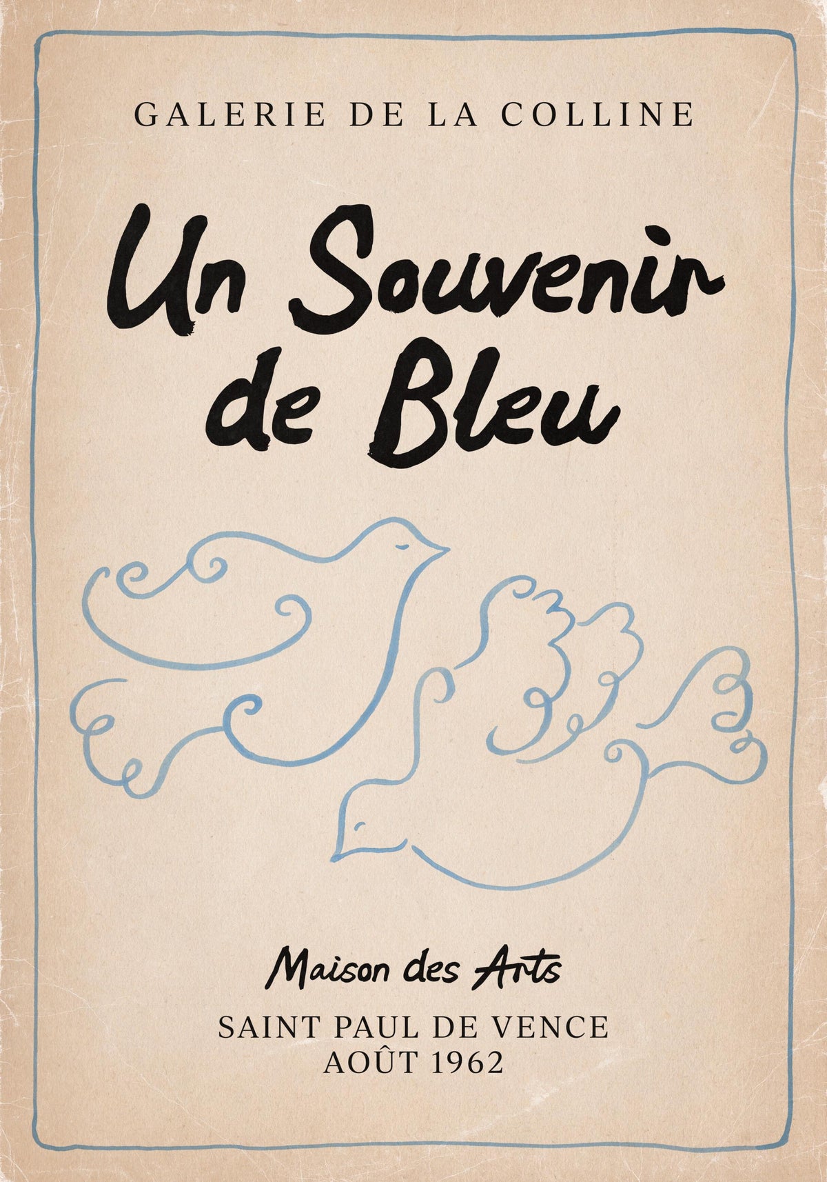Galerie de la Colline Exhibition Print