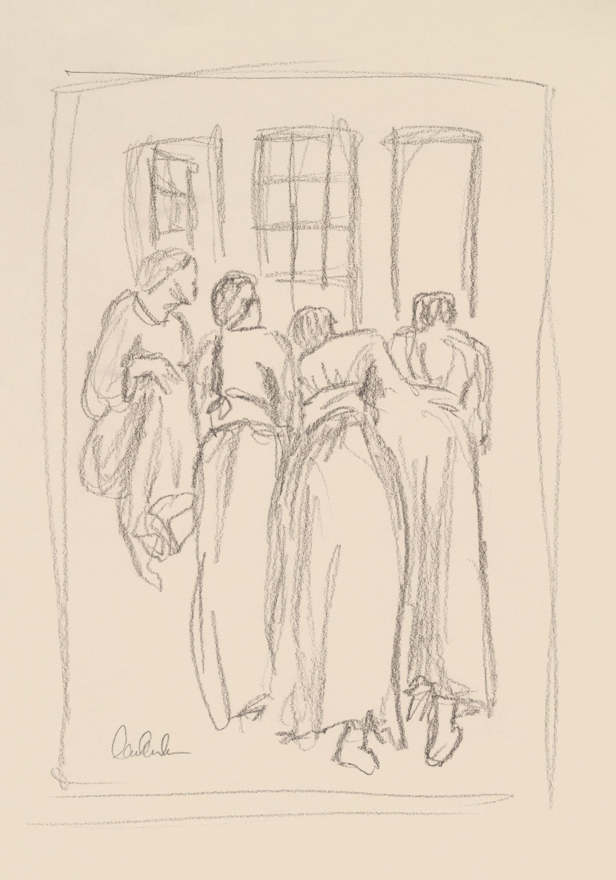The Dreamers Sketch Print