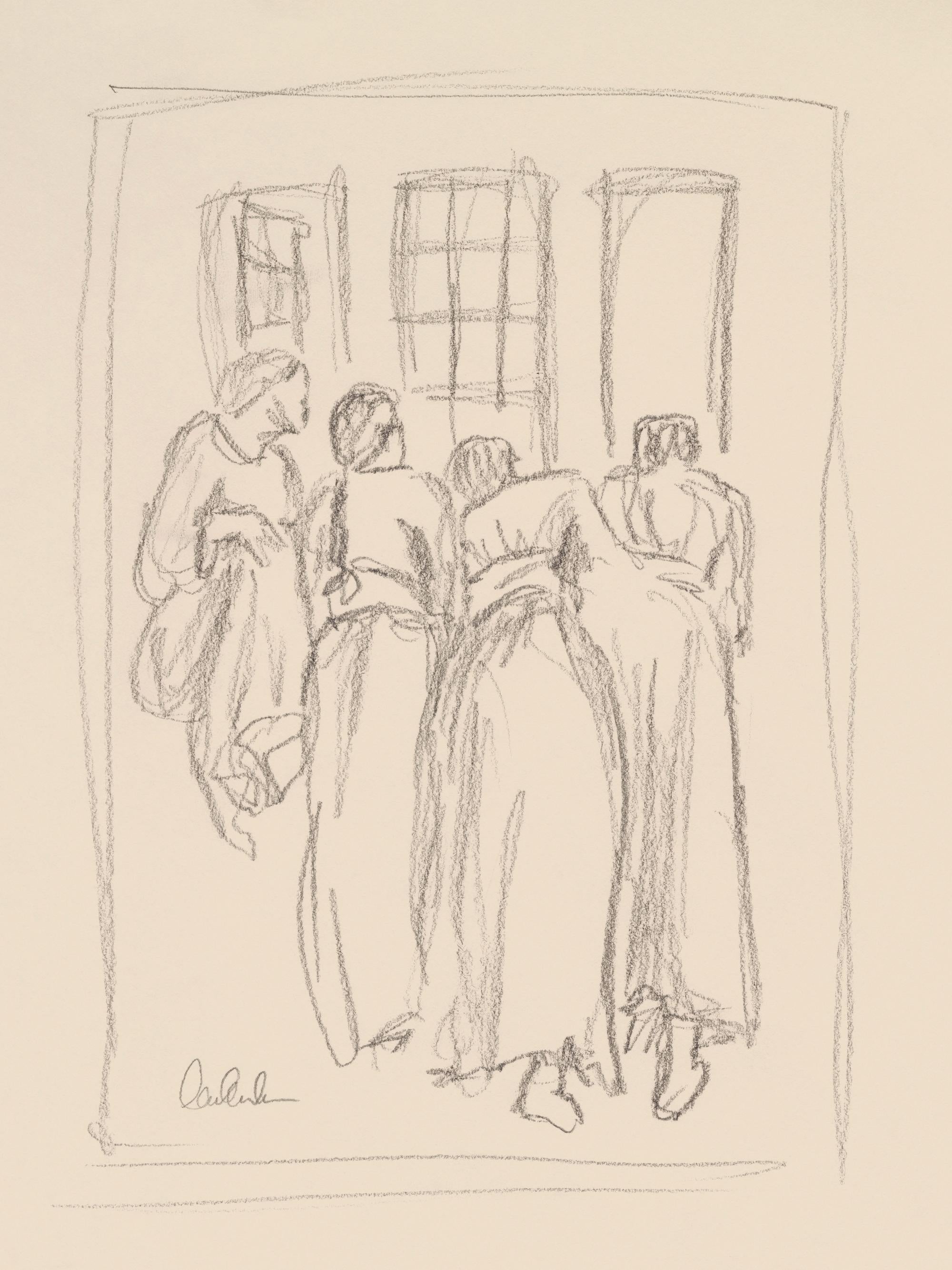 The Dreamers Sketch Print