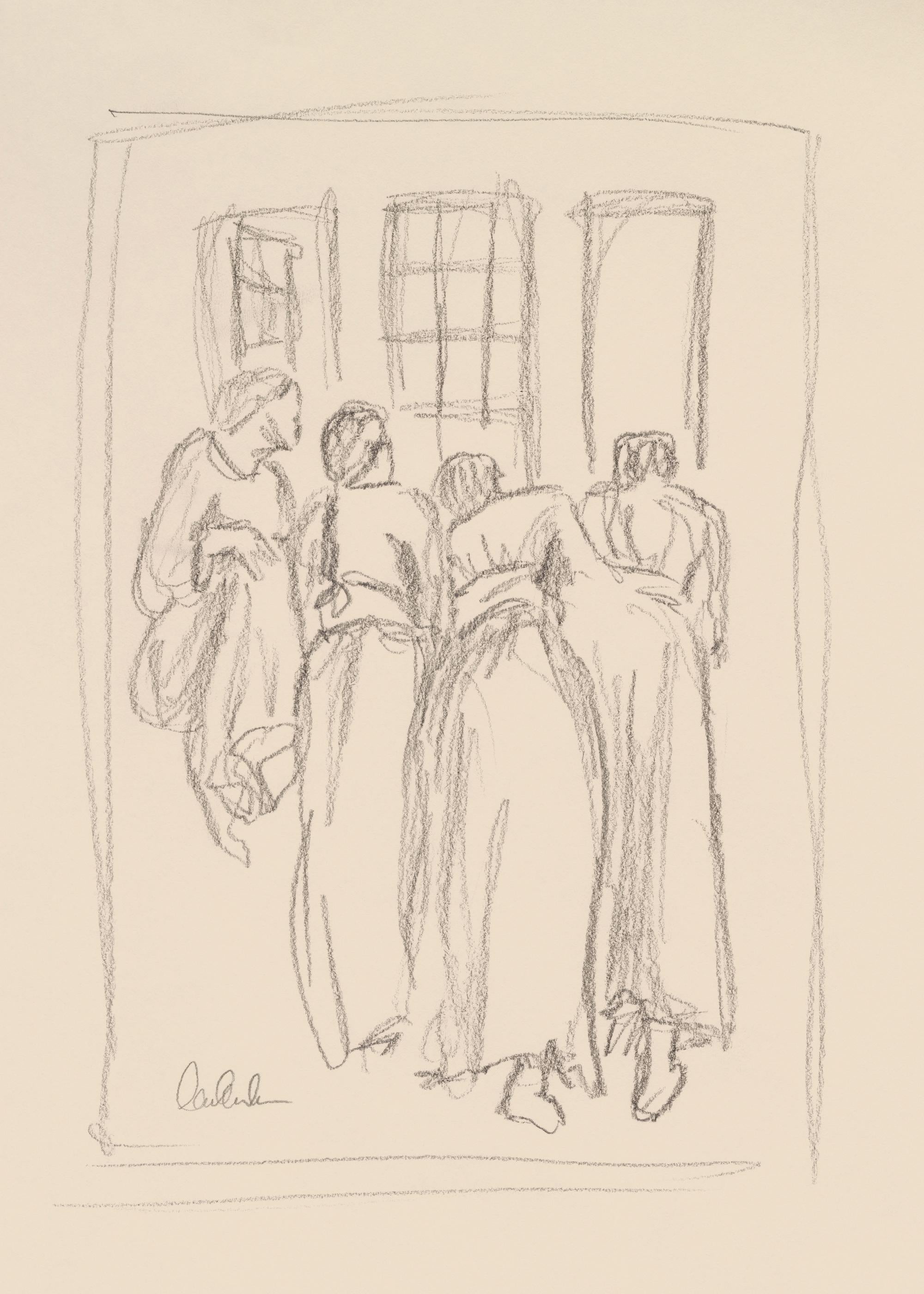 The Dreamers Sketch Print