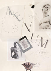 Lessons in Antiquity Collage No. 1 Print