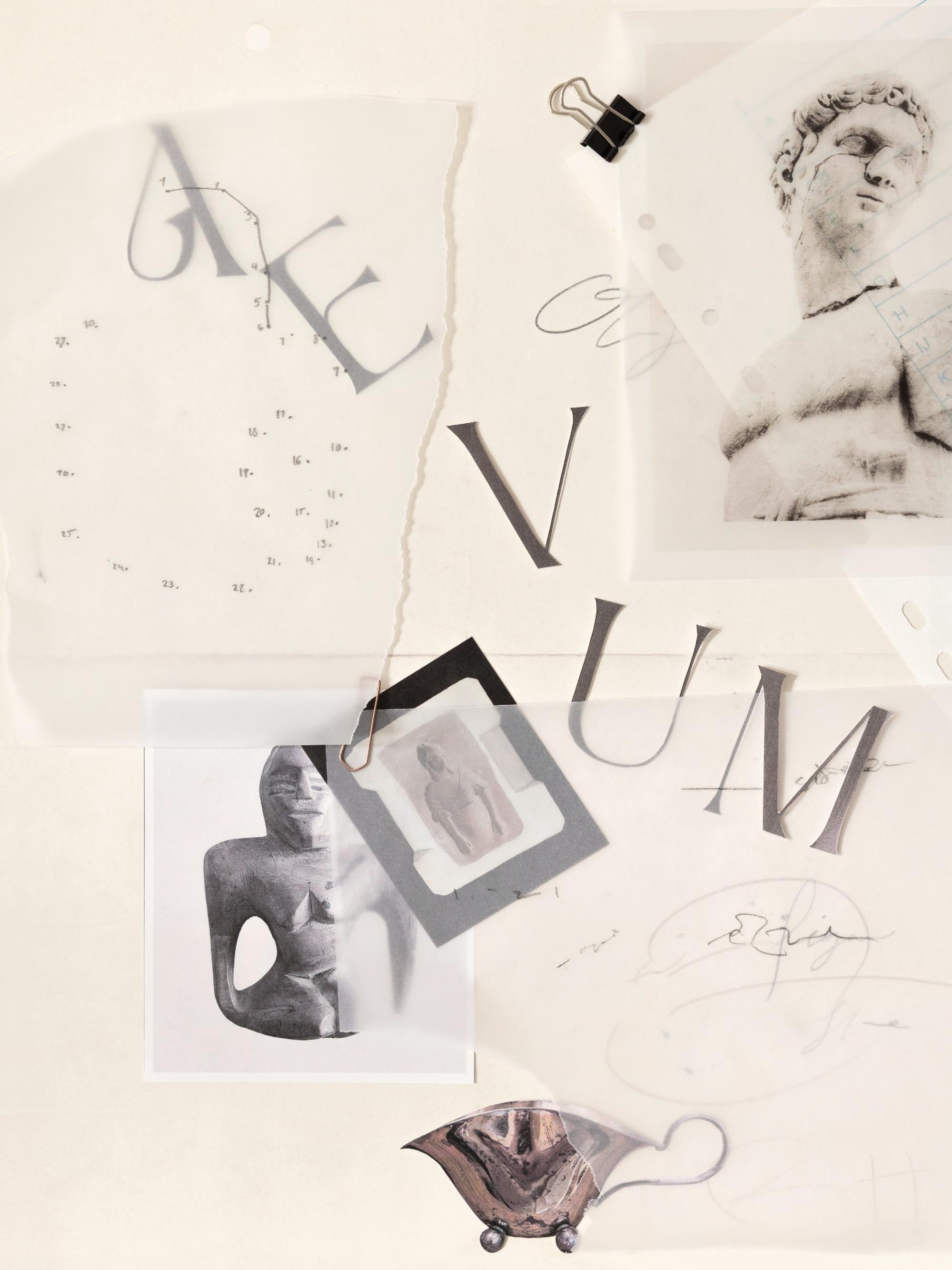Lessons in Antiquity Collage No. 1 Print