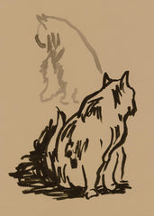Study of Cat Print