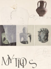 Lessons in Antiquity Collage No. 2 Print