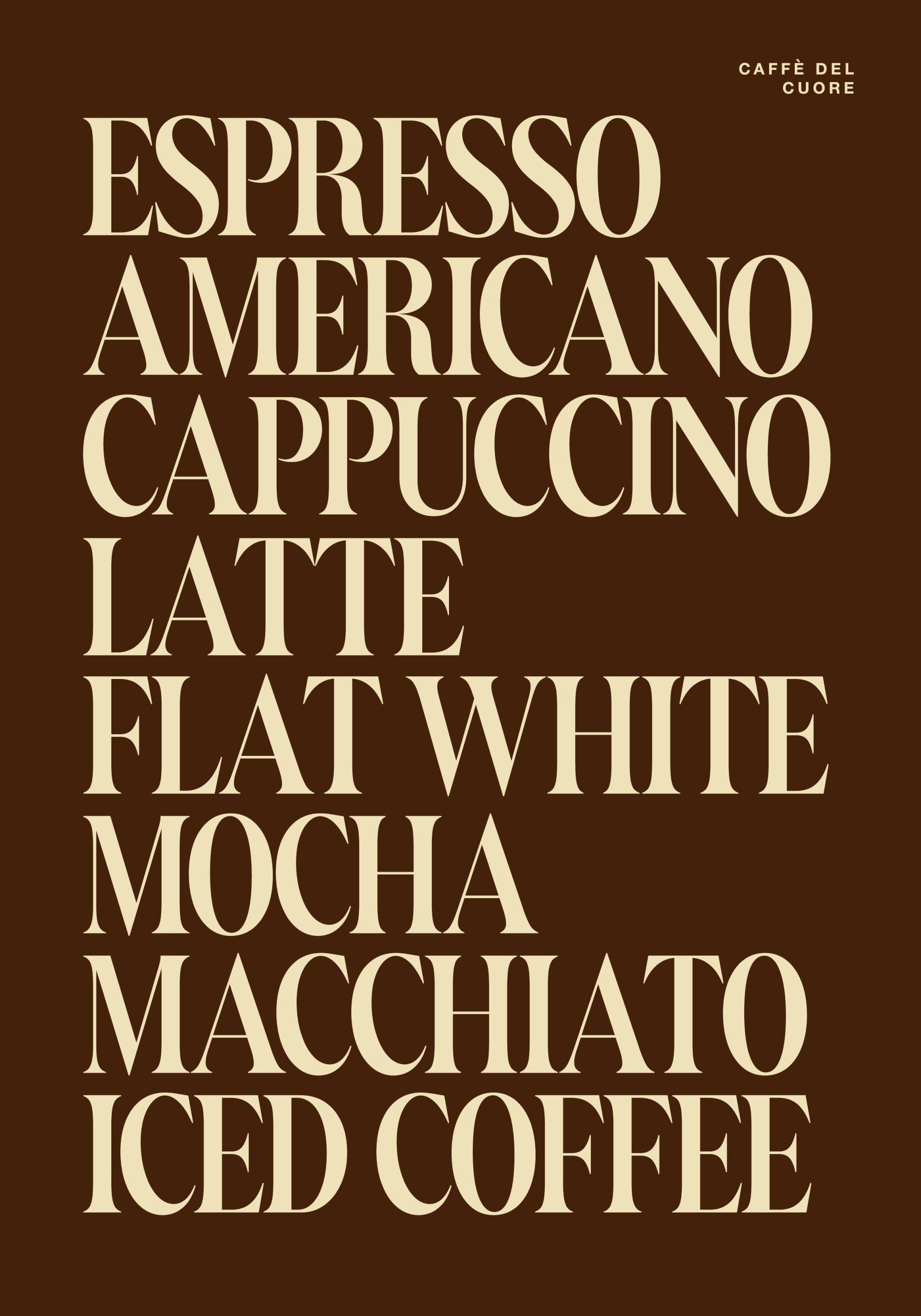 Caffè del Cuore Print