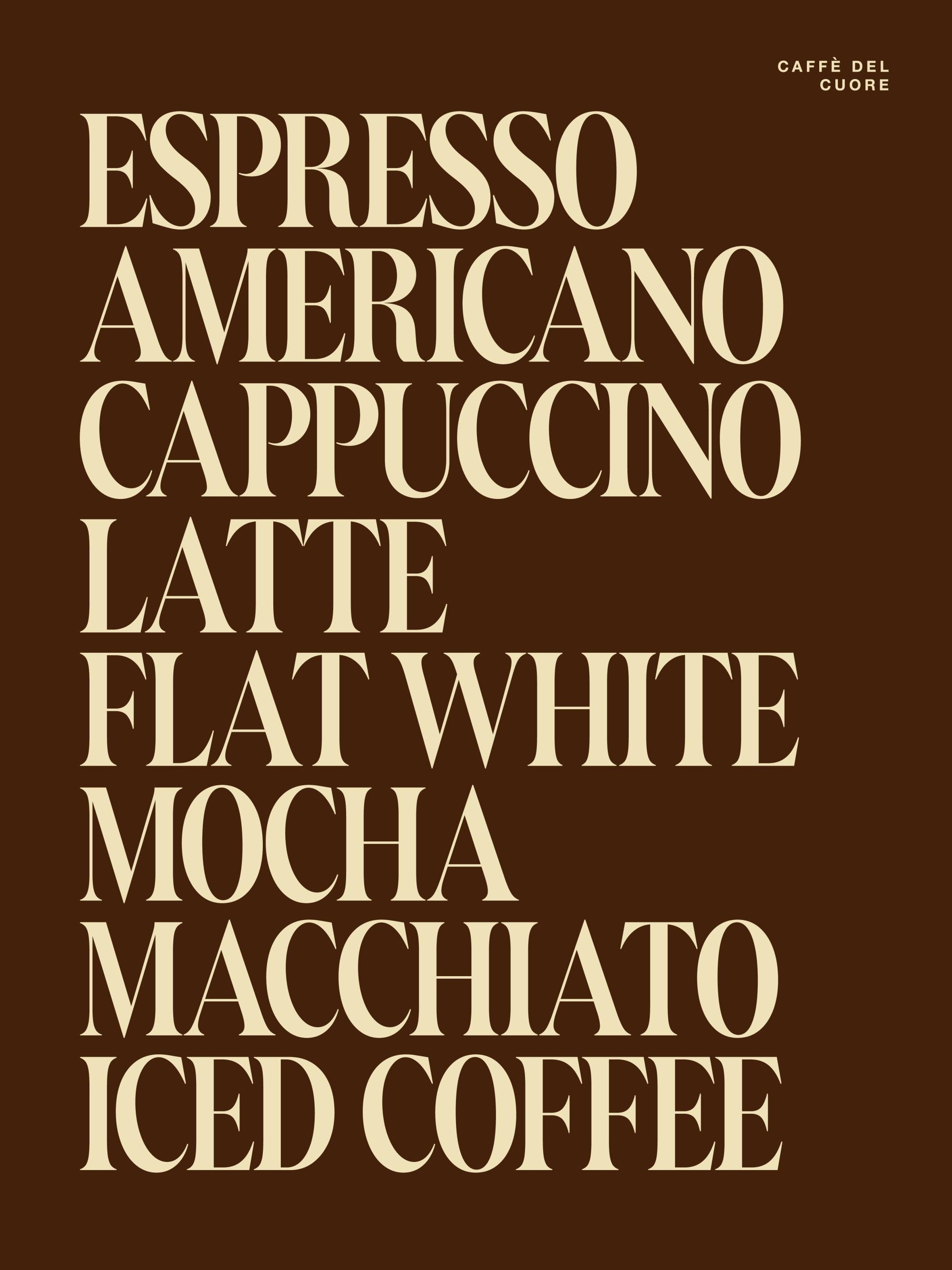 Caffè del Cuore Print