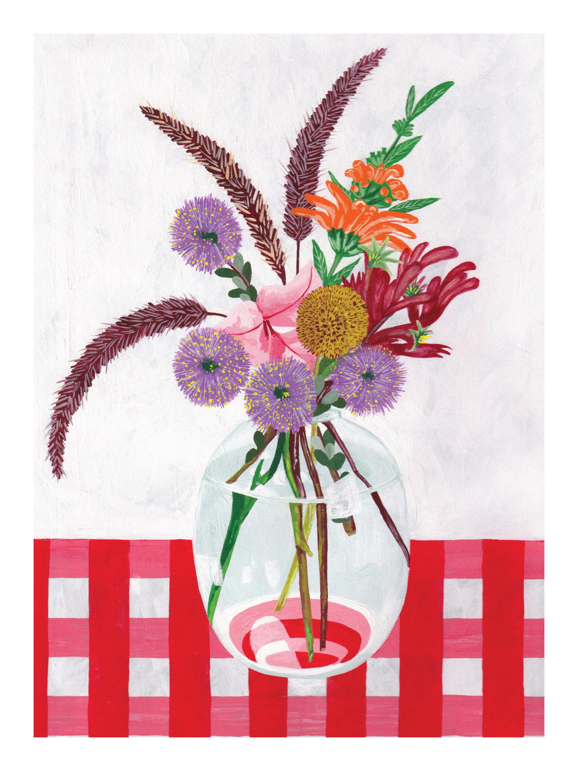 Jaron Su - Flower Thief Print