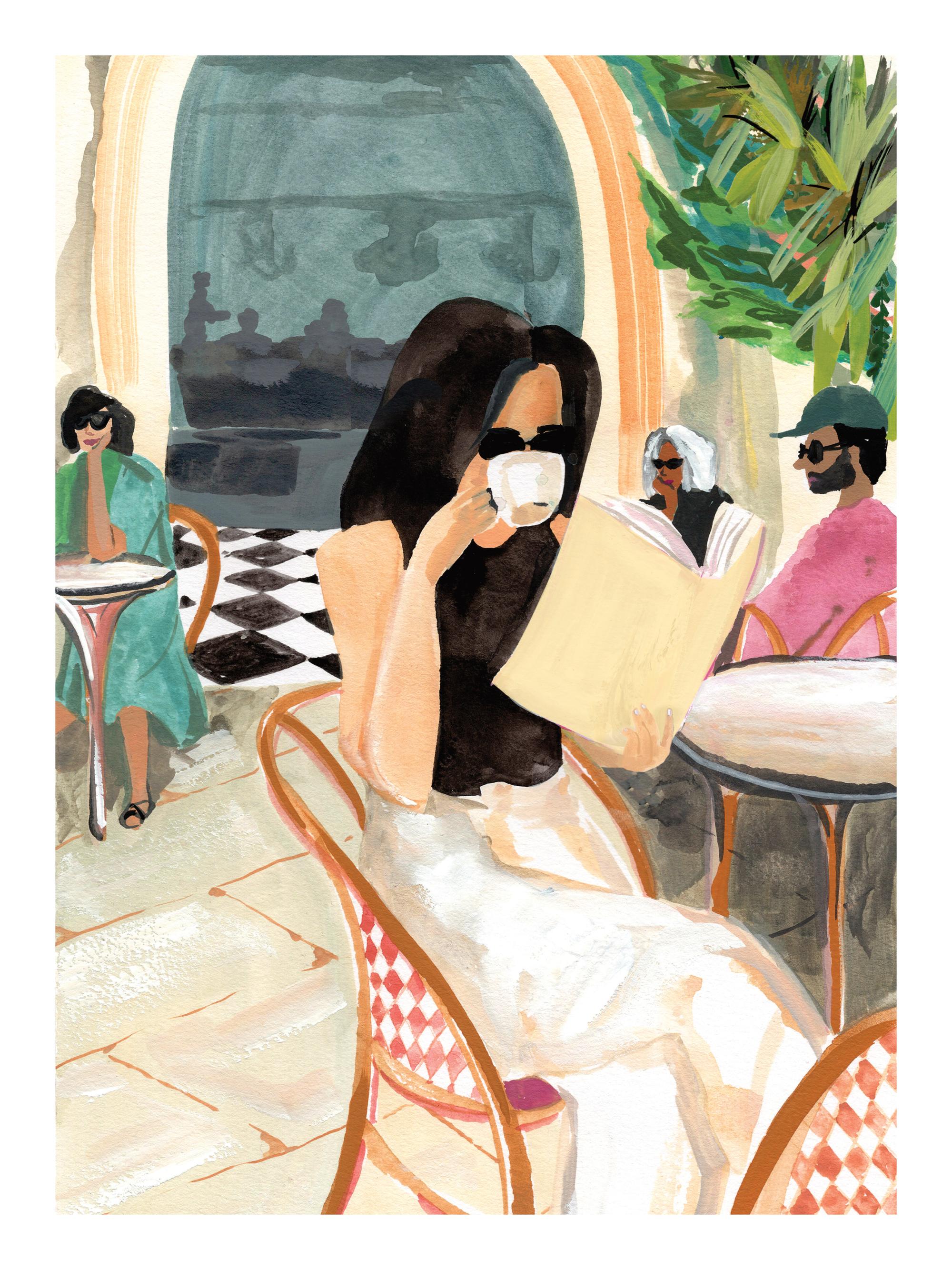 Laura Page - Italian Girl Print