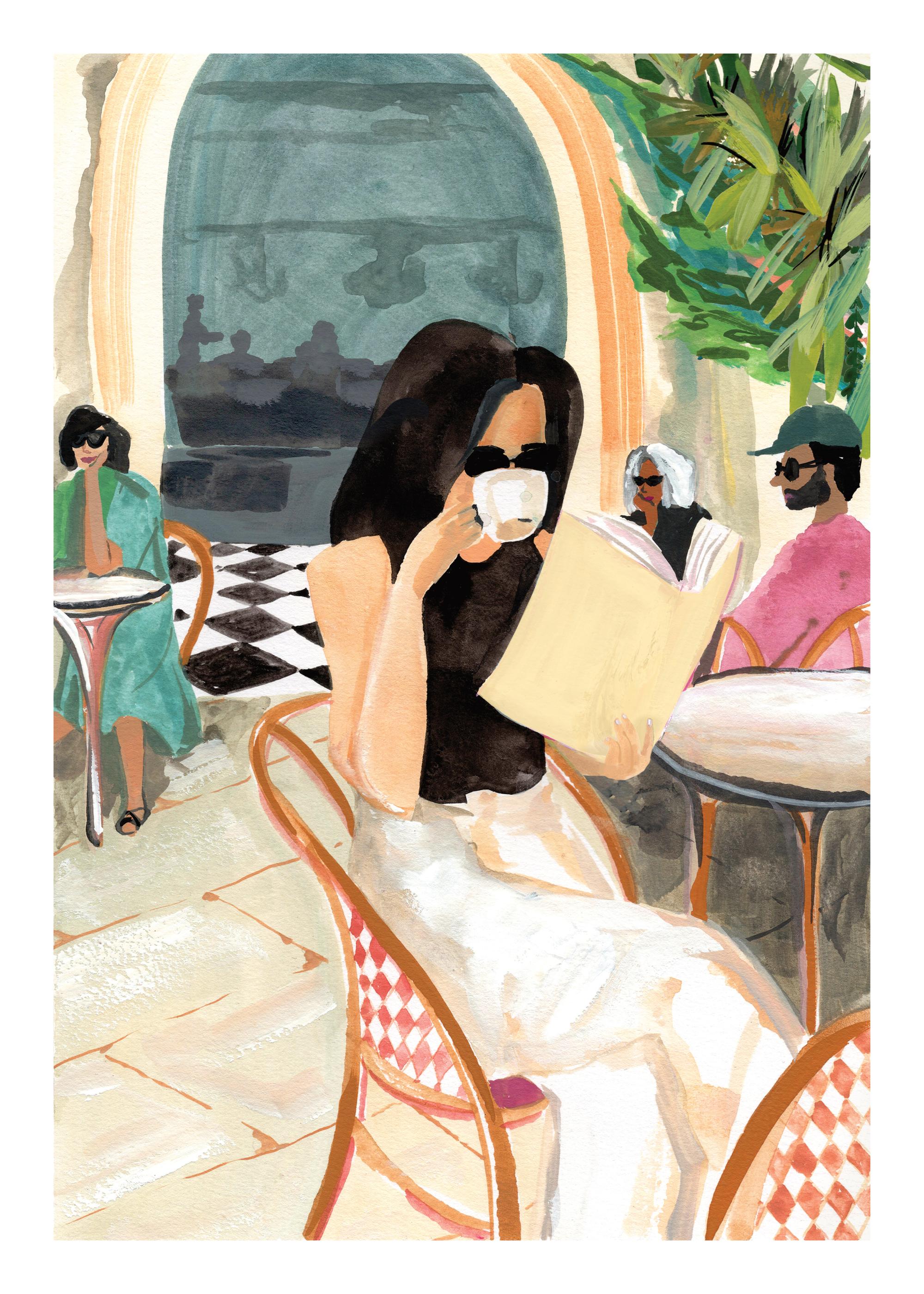 Laura Page - Italian Girl Print