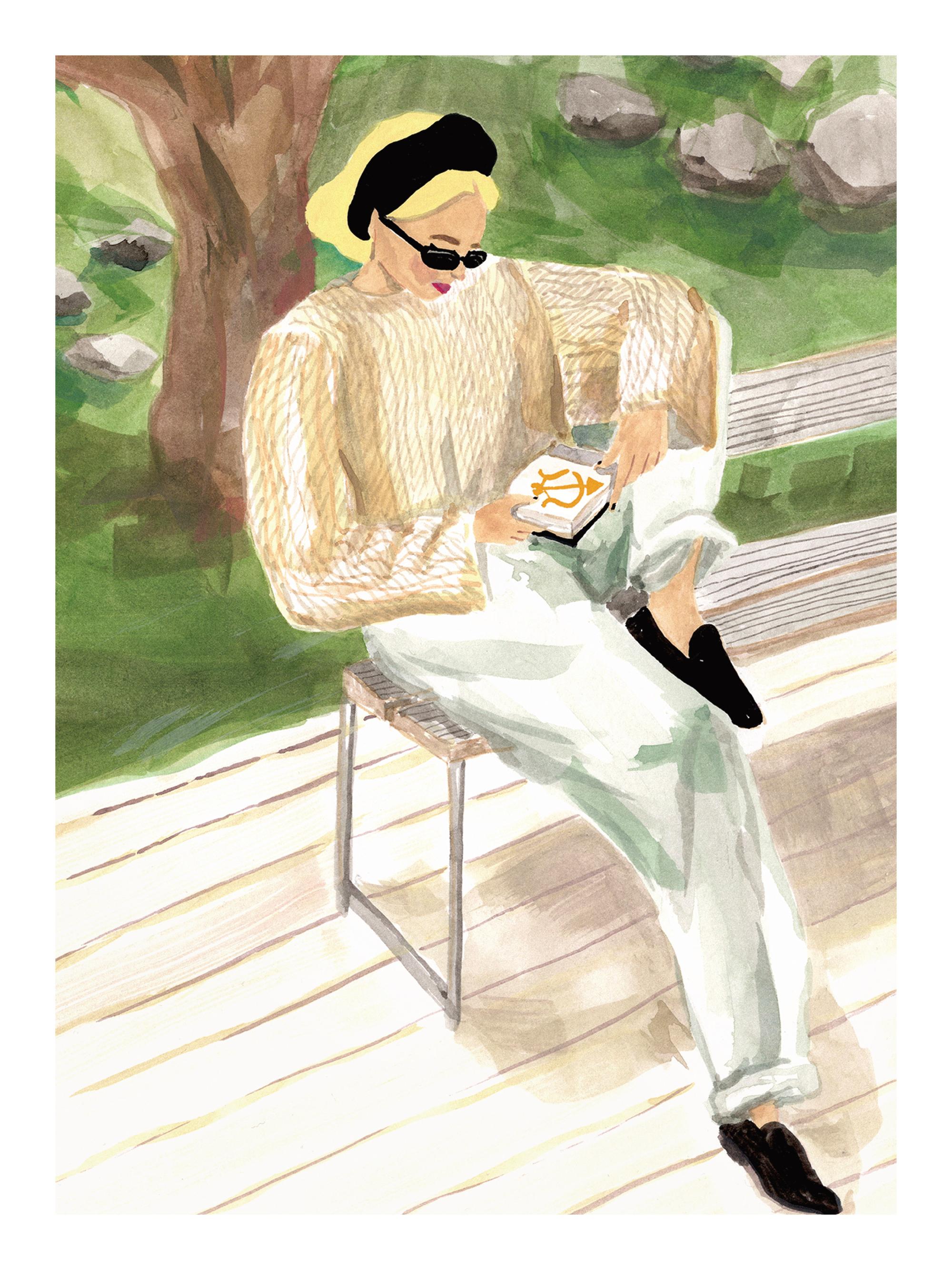 Laura Page - Sagittarius Reading Print