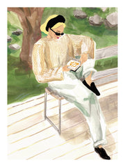 Laura Page - Sagittarius Reading Print