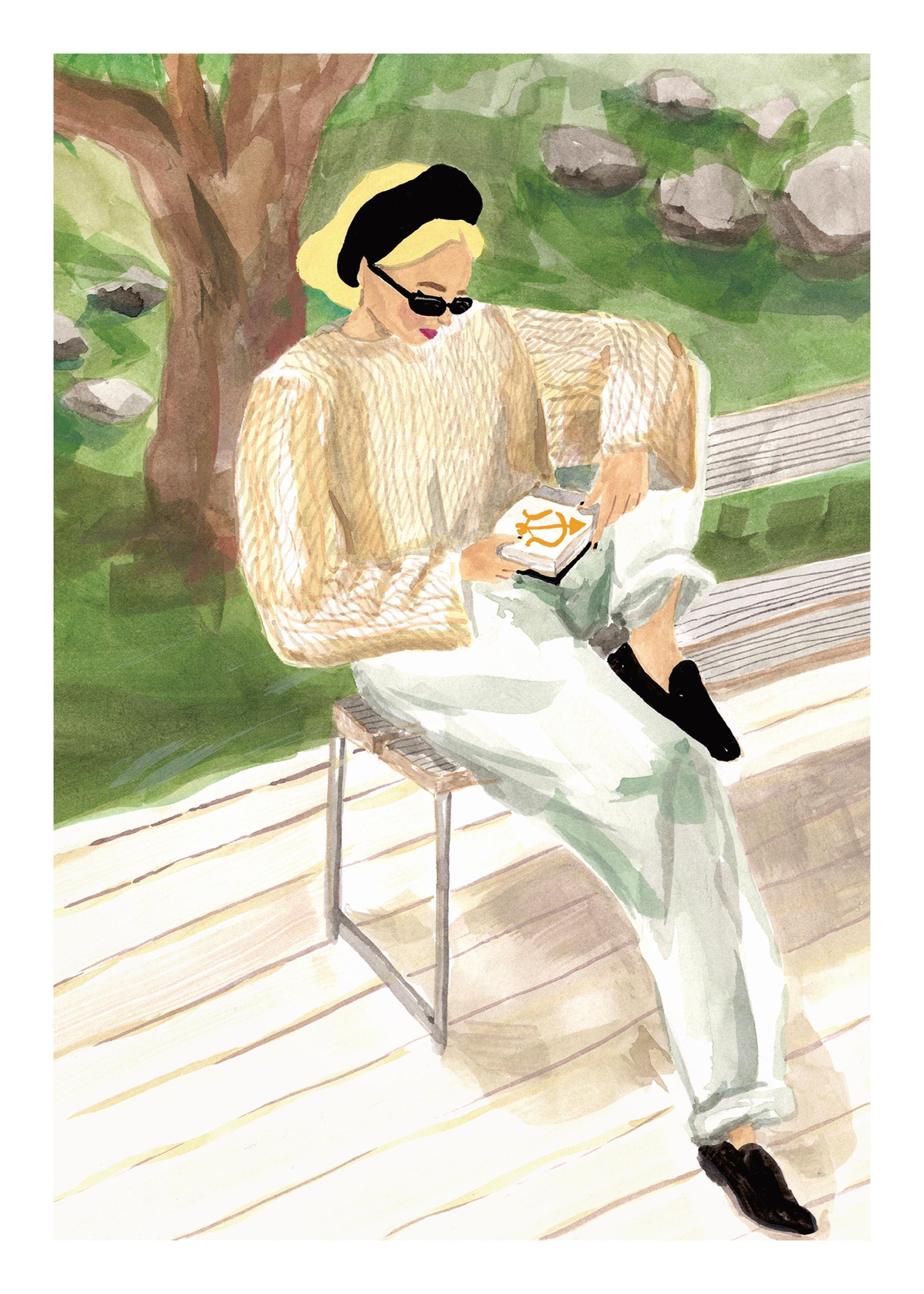 Laura Page - Sagittarius Reading Print