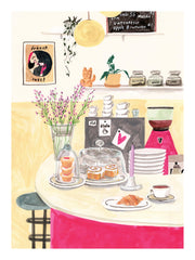 Laura Page - Swedish Café Print