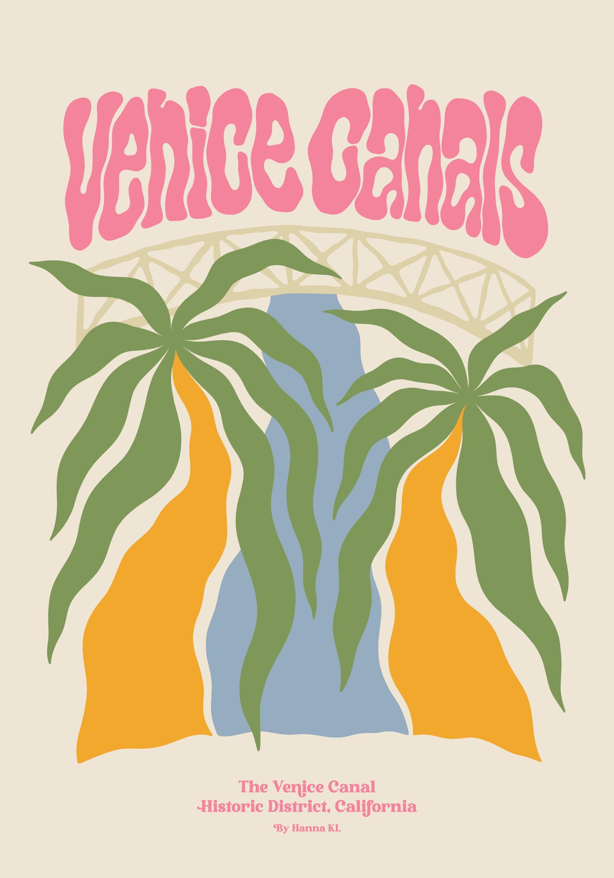Hanna KL - Venice Canals Print