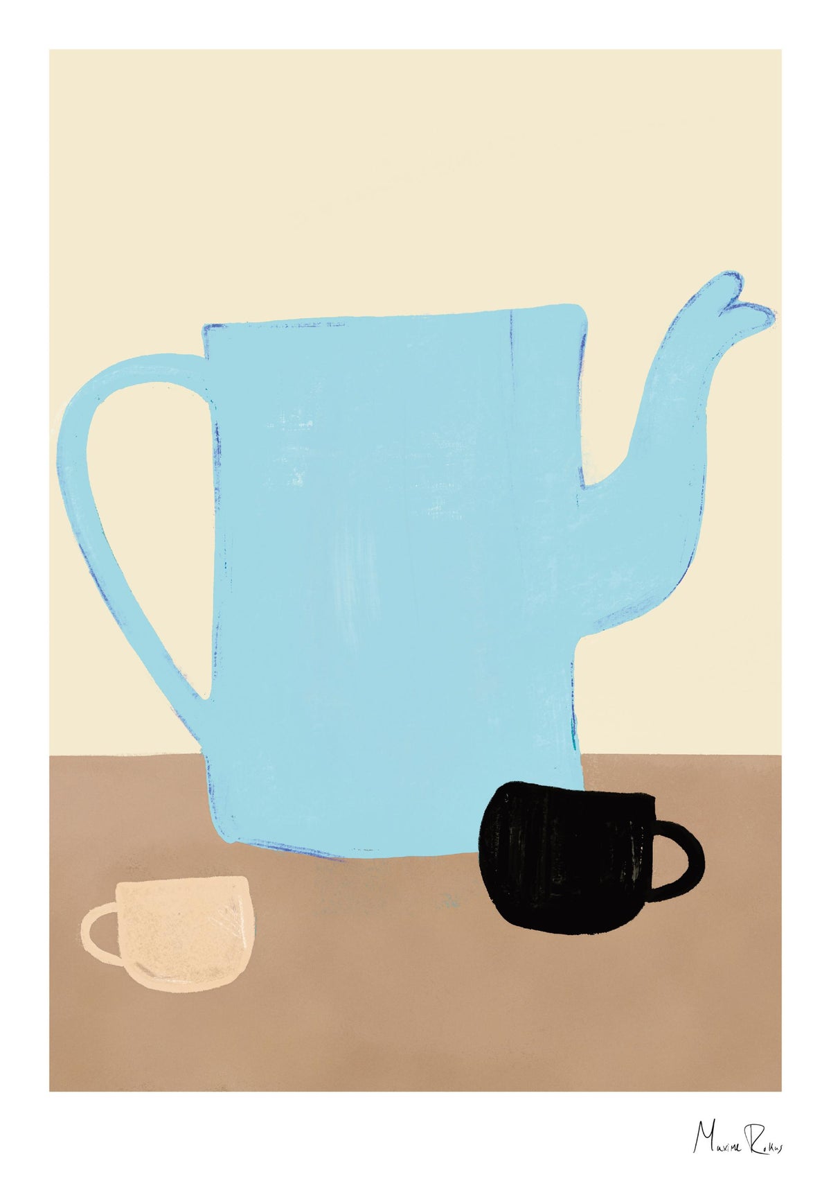 Maxime Rokus - Still Life Jug Print