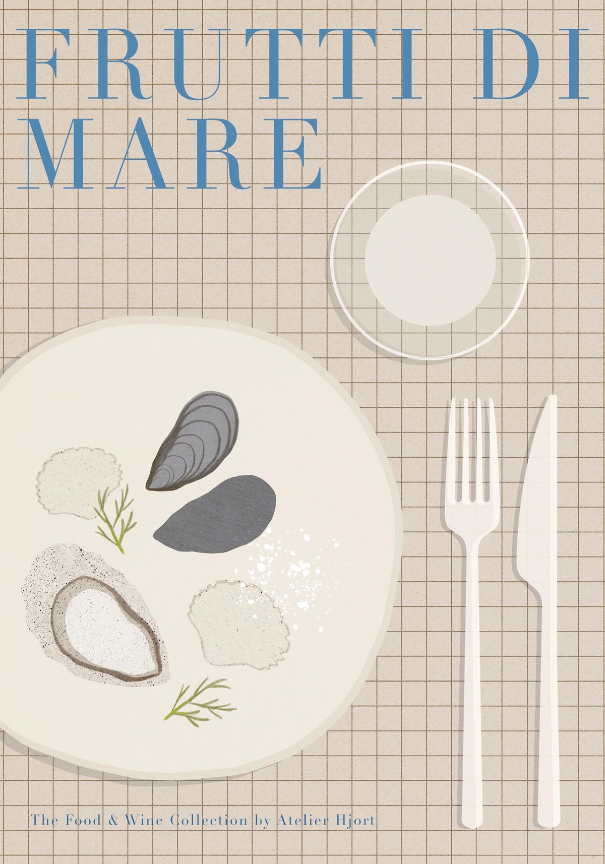Julia Hallström Hjort - Frutti Di Mare Illustration Print