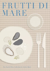 Julia Hallström Hjort - Frutti Di Mare Illustration Print