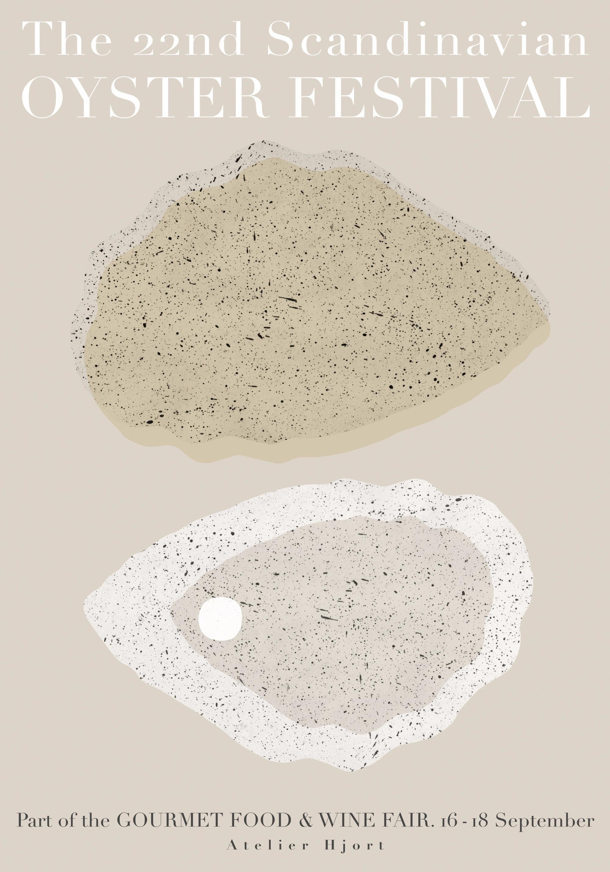 Julia Hallström Hjort - Oyster Festival Print