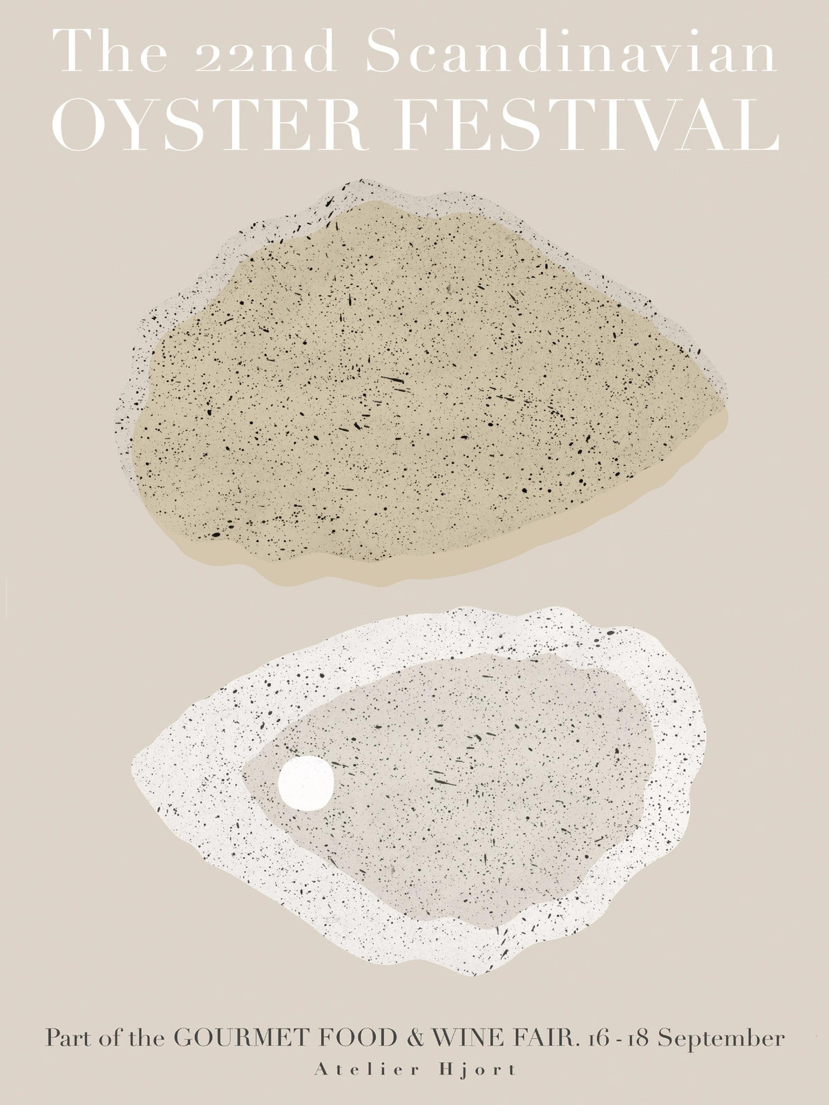 Julia Hallström Hjort - Oyster Festival Print