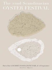 Julia Hallström Hjort - Oyster Festival Print