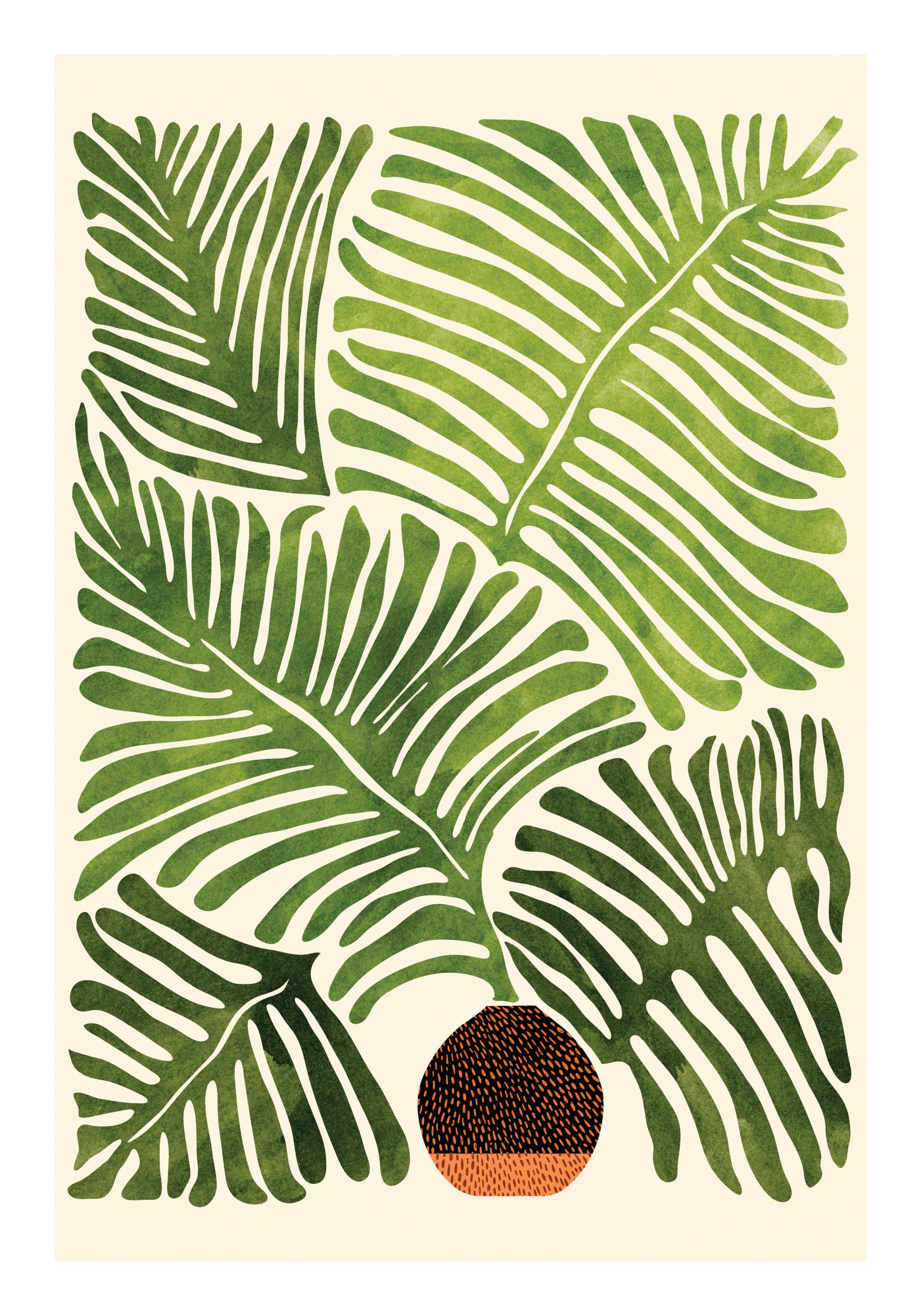 Kristian Gallagher - Summer Fern Print