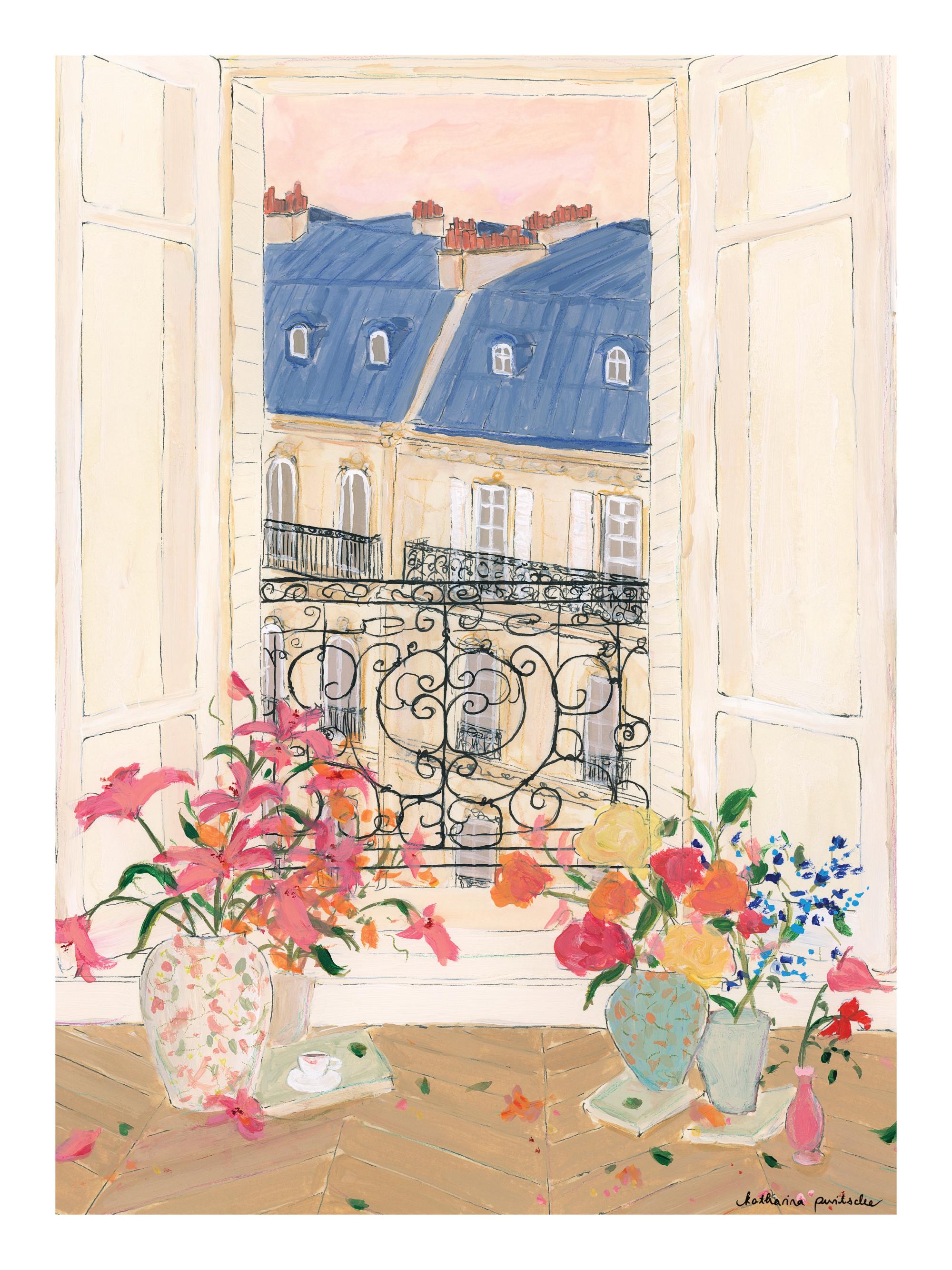 Katharina Puritscher - Window With a View Print