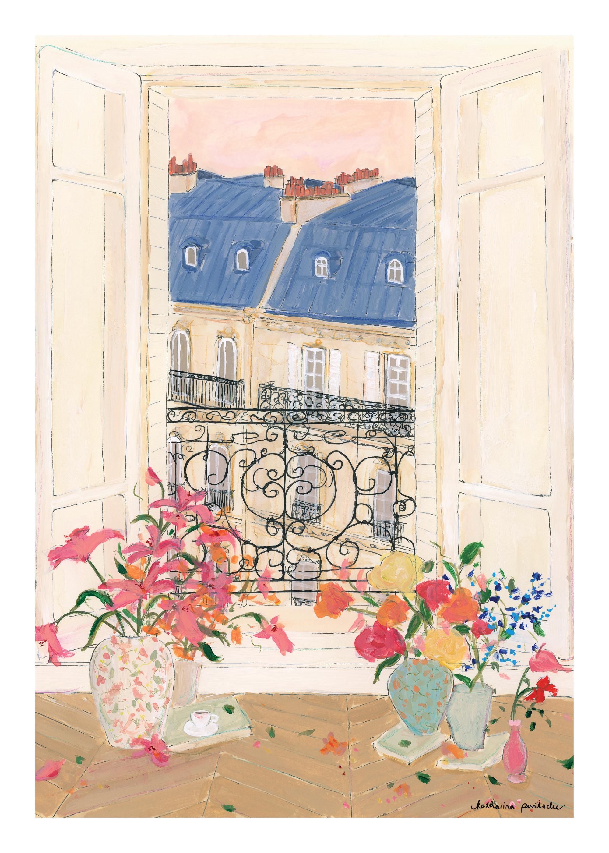 Katharina Puritscher - Window With a View Print