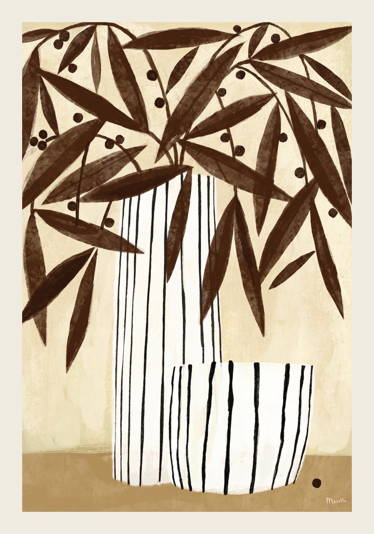 Marco Marella - Dry Flowers Print
