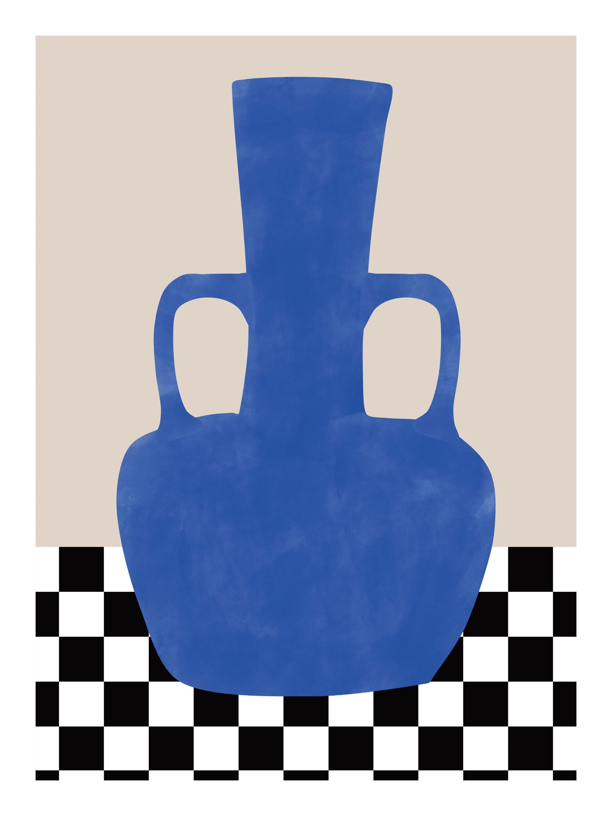 The Print Republic - Blue Still Life Print No2 Print