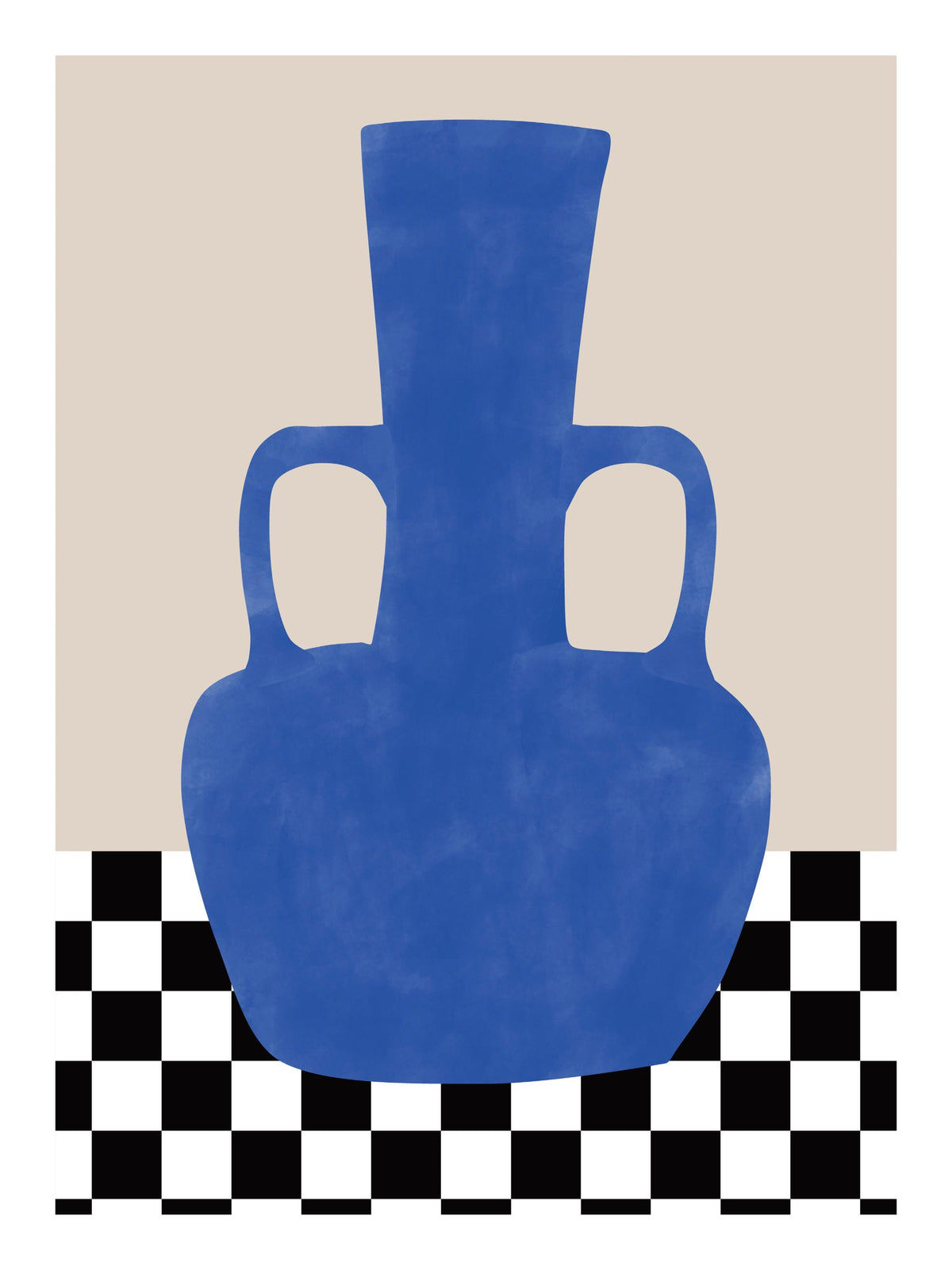 The Print Republic - Blue Still Life Print No2 Print