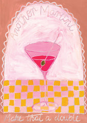 Britty Flynn - Another Martini Print