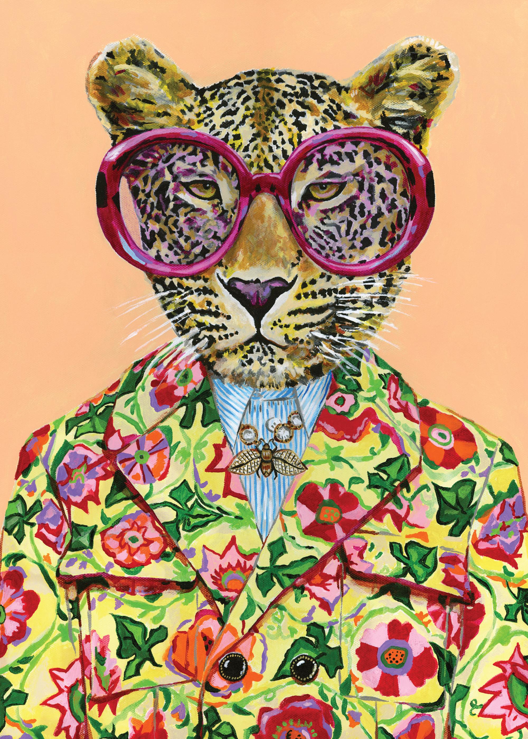 Heather Perry - Artsy Leopard Print