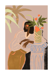 Arty Guava - Lay Hoon - Woman Waiting Print