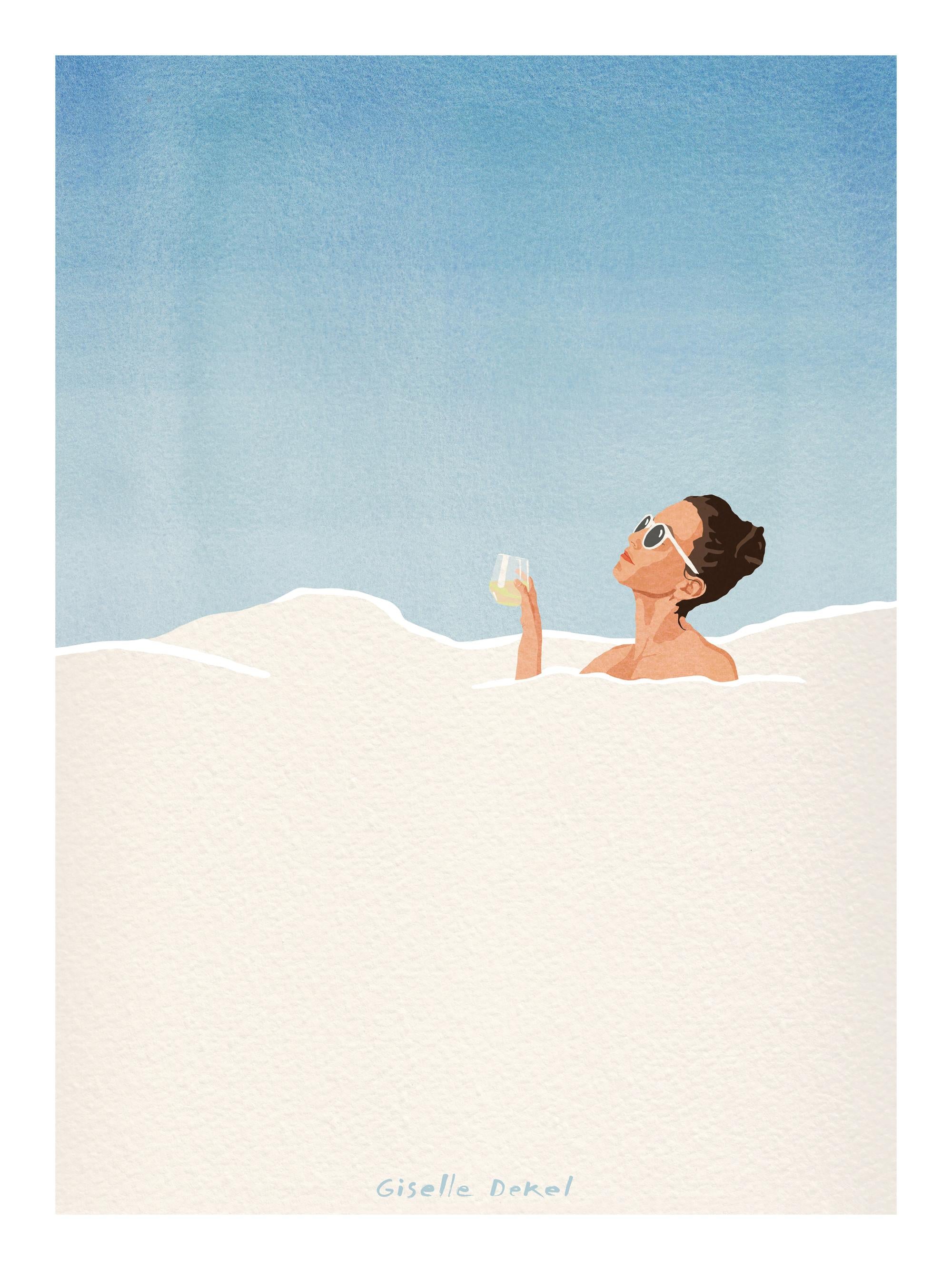 Giselle Dekel – Bubble Bath Print