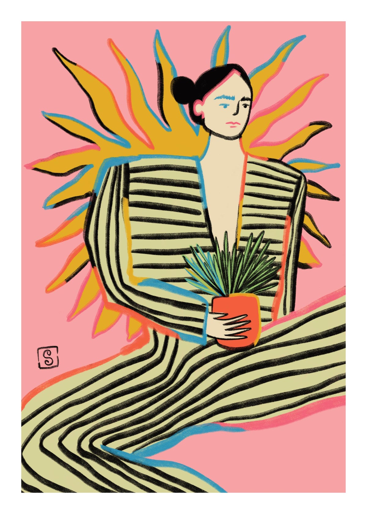 Sandra Poliakov - Sun Power Print