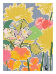 Sandra Poliakov - Morning Garden Print