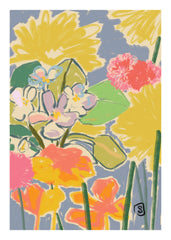 Sandra Poliakov - Morning Garden Print