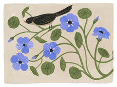 Megan Galante - Garden Pansey Print