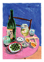 Laura Page - Pastel Table Print