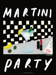 Nephthys Foster - Martini Party Print