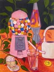 Lindsey Cherek - Still Life with Gumball Machine Print