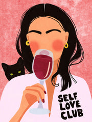 Raissa Oltmanns - Self Love Club Print